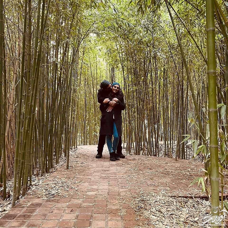 پست عاشقانۀ +18 حدیثه تهرانی به مناسبت ولنتاین